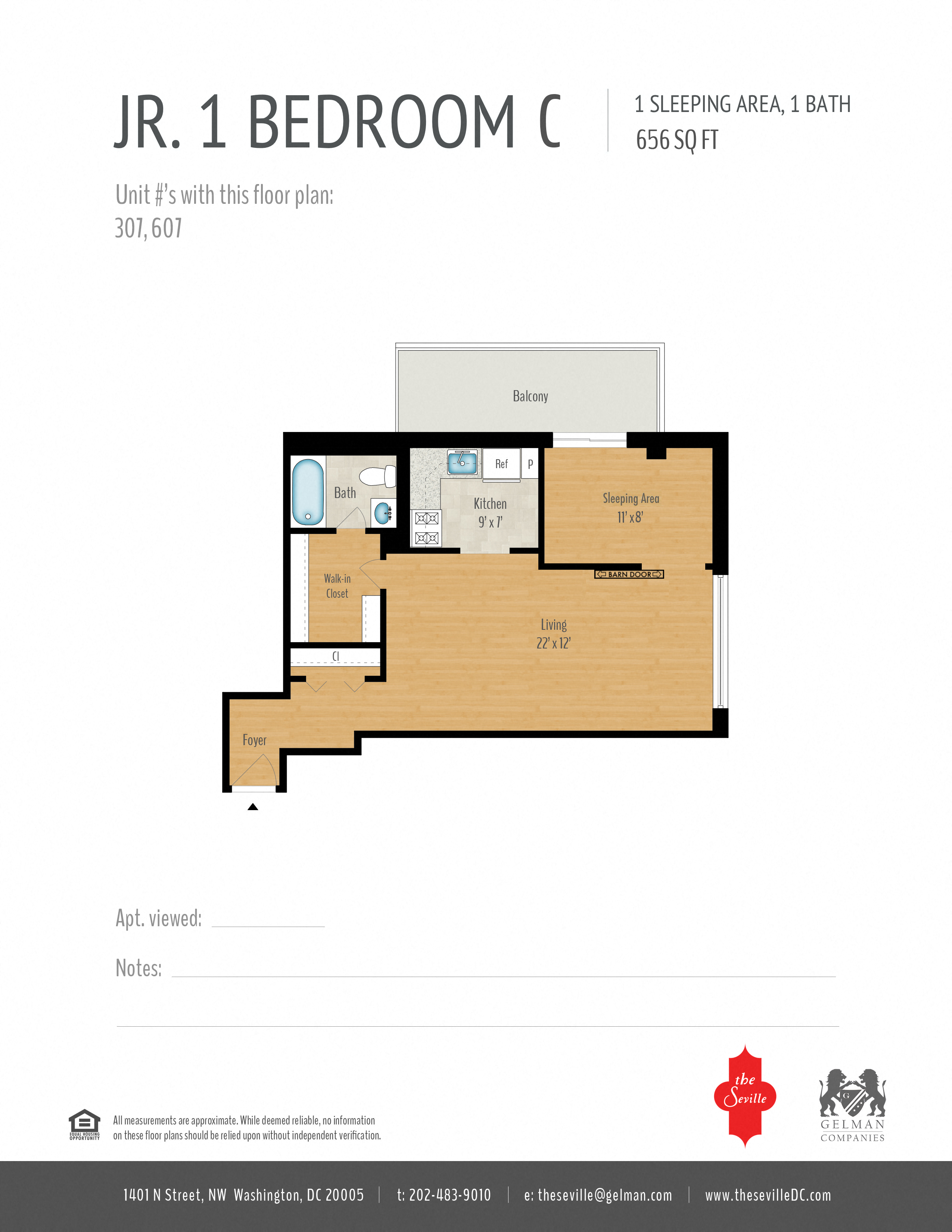 Junior 1-Bedroom Image